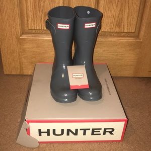 Woman’s Orginal Short Glossy Hunter Boots